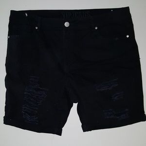 VIP Plus Size (Size 22-24) Jeans (Black Shorts)
